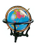 Globe with Basket-Shaped Supports