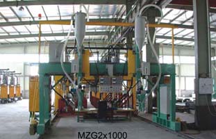 H Beam Gantry Submerged Arc Welding Machine (MZG-2X1000)