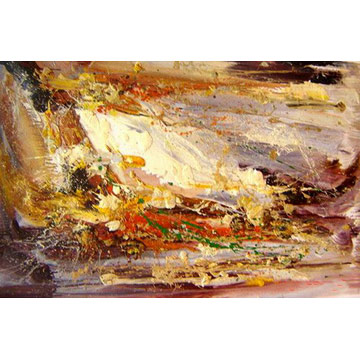 handmade abstract oil painting 