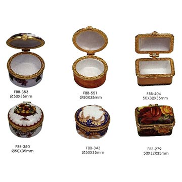 Ceramic Jewelry Box