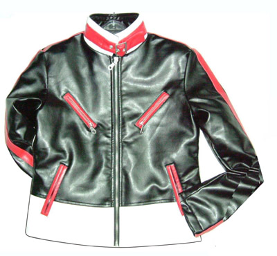 Leather garment