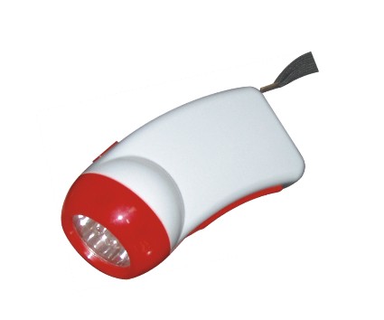 LED hand-pressing flashlight 