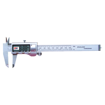 3-key Digital Calipers with Metal Shell