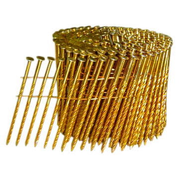 15-Degree Coil Wire Pallet Nails