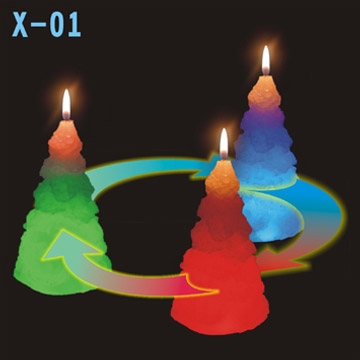 X'mas Series Color Changing Candles