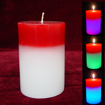 Rainbow Candles