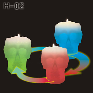 Skull LED Candles