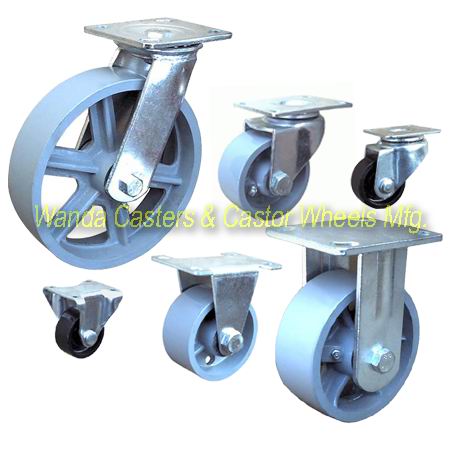 Gray Iron Caster Wheels / Semi-Steel Caster / Cast Iron Castors