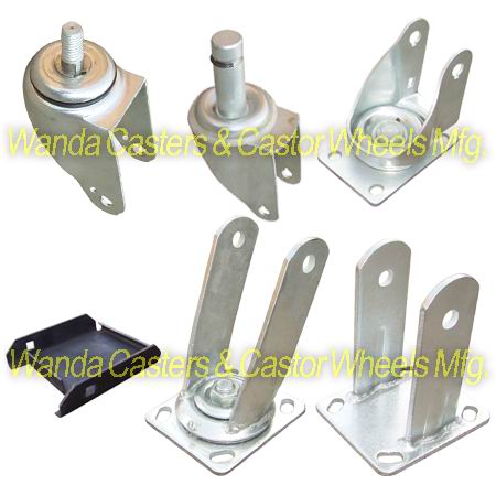 Casters Fork And Castors Bracket