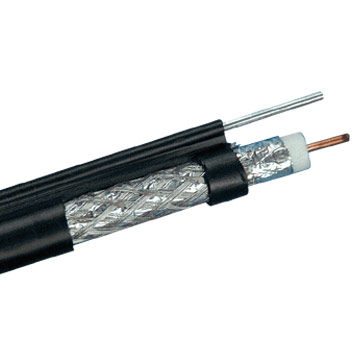 RG Coaxial Drop Cable with Messenger