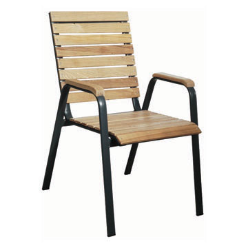 Aluminum-Wood Chairs