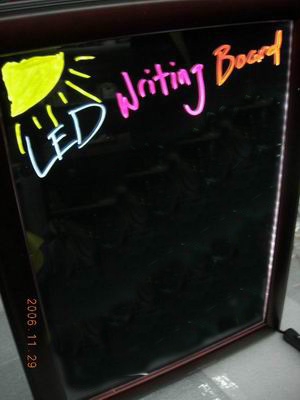 LED Writing boards 