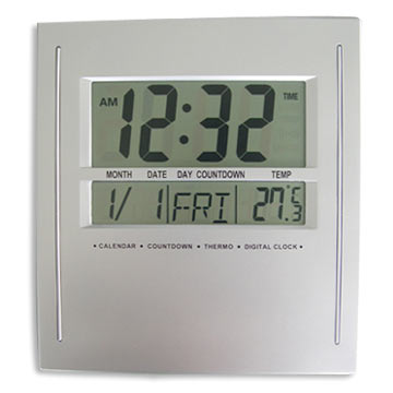 LCD Wall Clocks