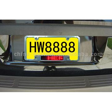 Car Number Plate Message Displays