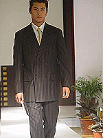Pinstripe Suit