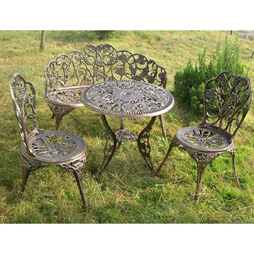 Cast Aluminum Patio Furnitures