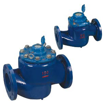 Upright Rolling Wing Removable Water Meters
