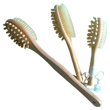 Wooden Massage Brushes