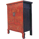 chinese beside cabinet 