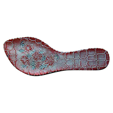 Printed Synthetic Leather Insoles