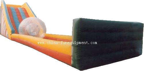 Inflatable Slide with Spaceball