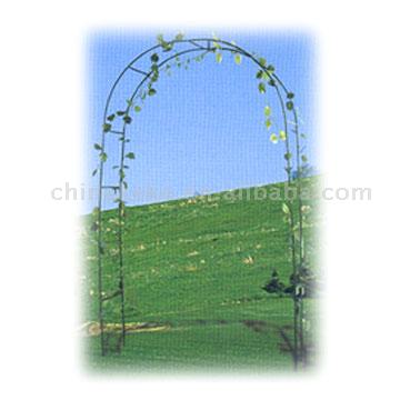 wooden garden arch 