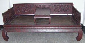 antique bed 