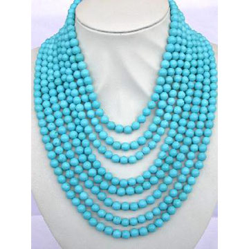 8 Strands Turquoise Necklaces