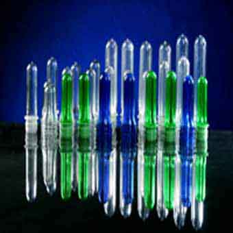 Preforms for heat proof bottles