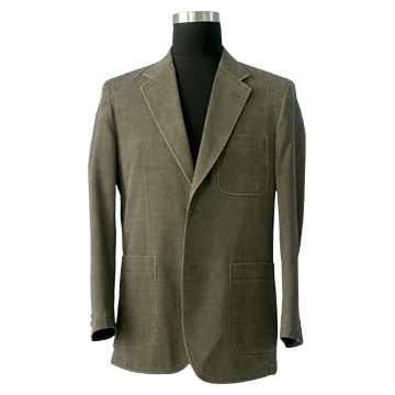 Men's 100% Cotton Casual Suits