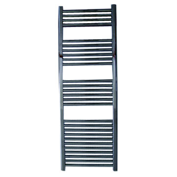 Chrome-Plated Flat Towel Rail Heaters