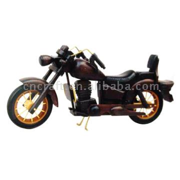 motorcycle wood craft 