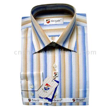 Men's striped dress shirt 