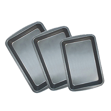 3-Piece Square Pans