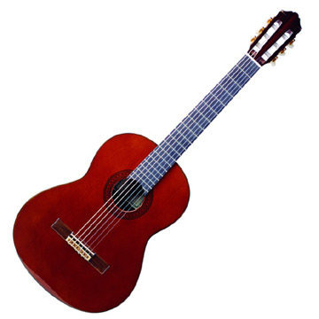 red guitar 