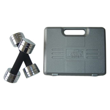 Adjustable Chrome Dumbbell Set (5kg)