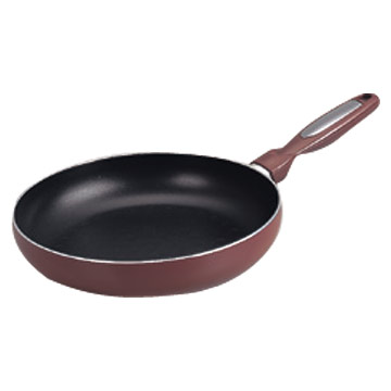 frying pan with chrome welding handle 