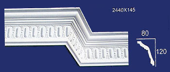 Anti Fire PU Cornice