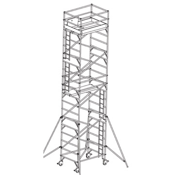 tower scaffold air