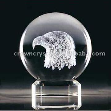 Crystal Laser Eagle Ball on Bases