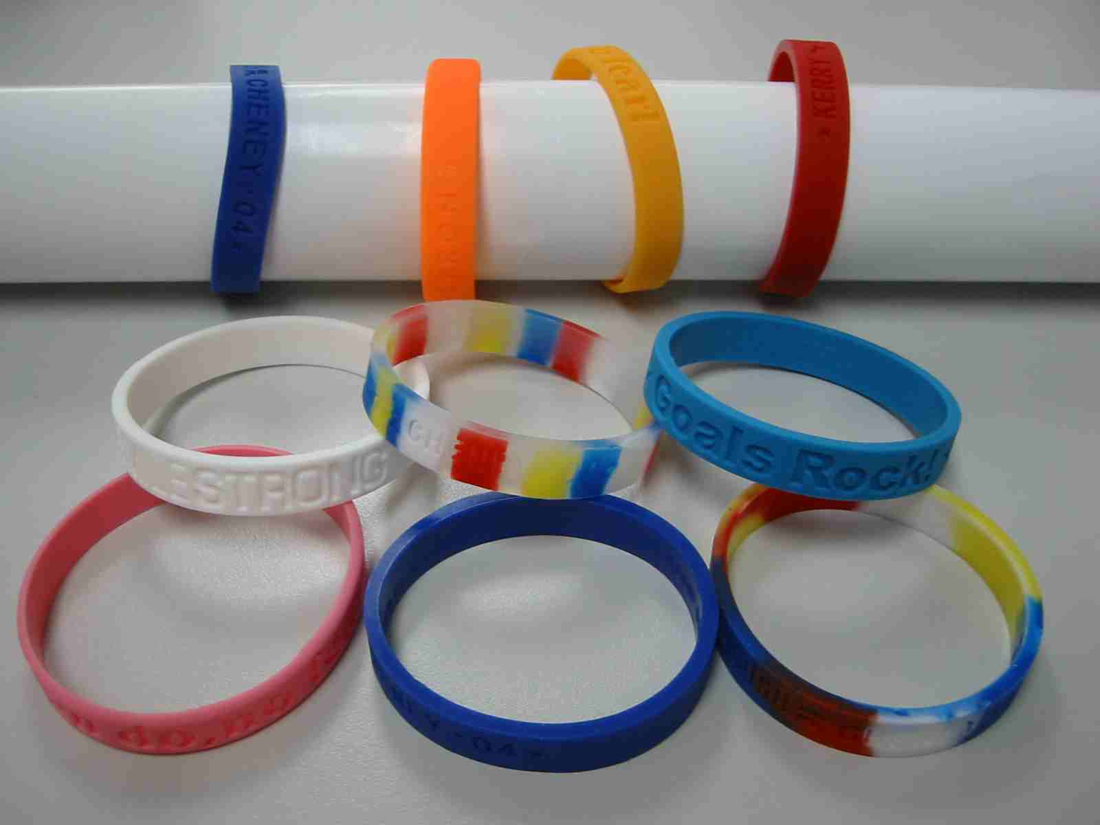 Silicon Rubber Wrist Bands