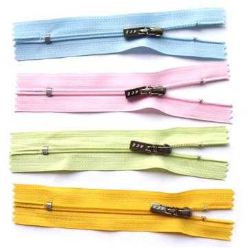 Close-End Nylon Zippers