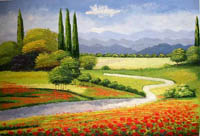 Landscape oil paintings