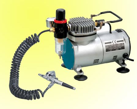 Air Brush & Mini compressor kit