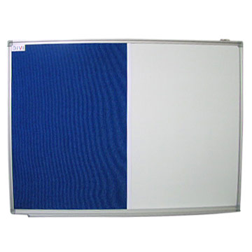 Aluminium Framed Felt & White Board