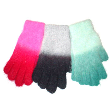 Wool-Angora Gloves