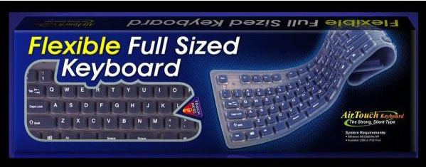 Flexible Silicone Keyboard, Roll Up Keyboard