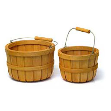 Wooden Chip Baskets