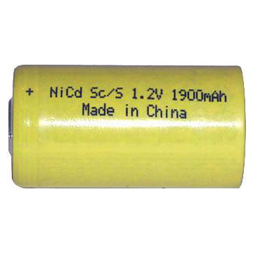 Ni-Cd AA 1900mAh Recahrgeable Battery