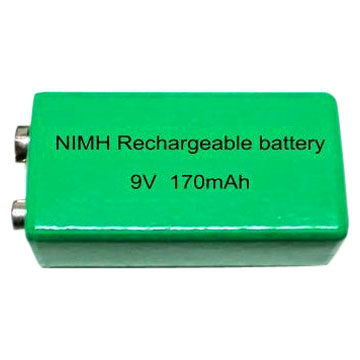 Ni-MH 170mAh Rechargeable Battery